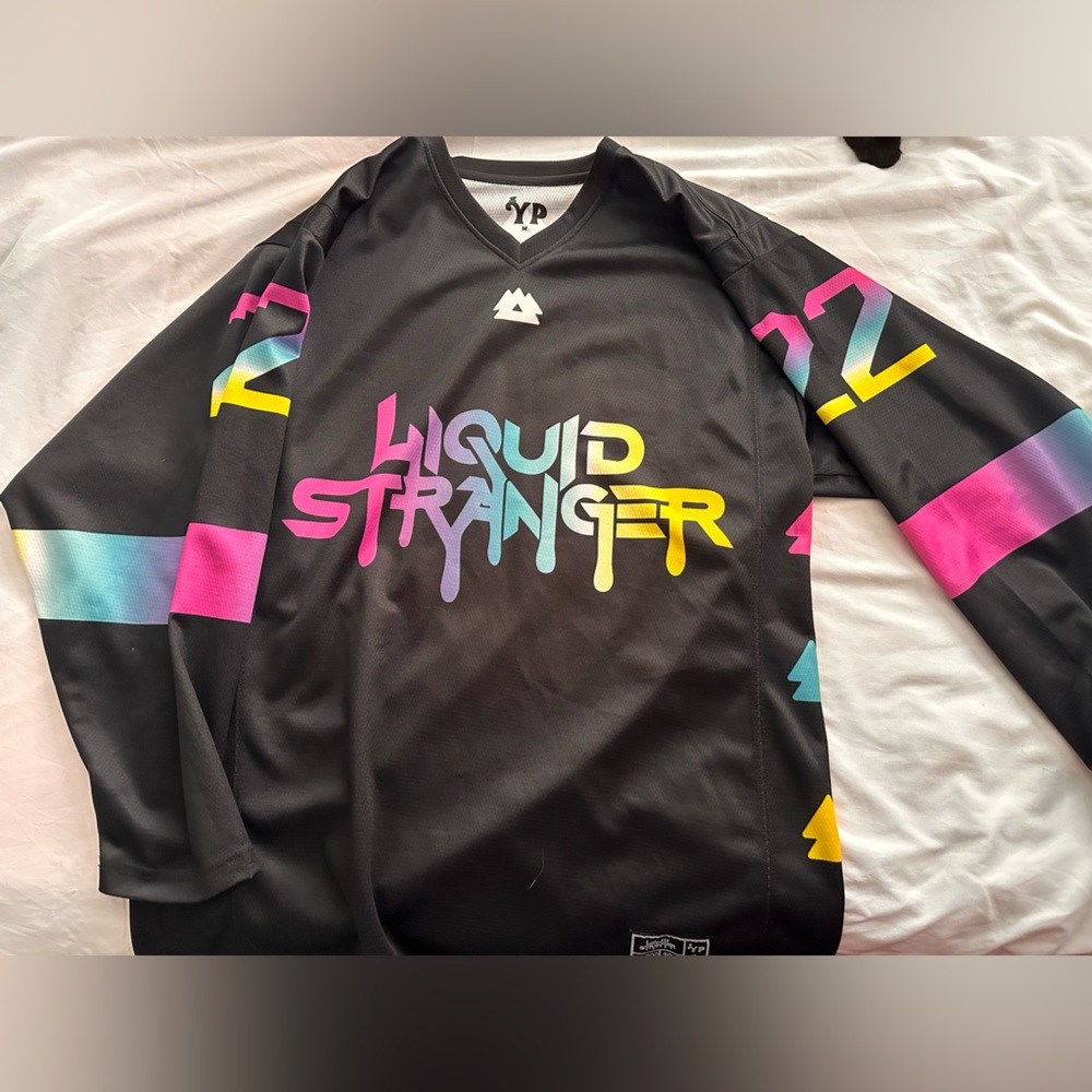 Liquid Stranger hockey jersey